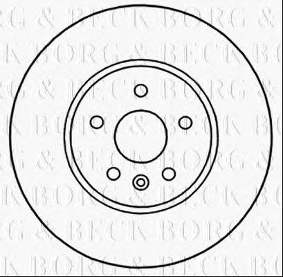 Тормозной диск BORG & BECK BBD5314