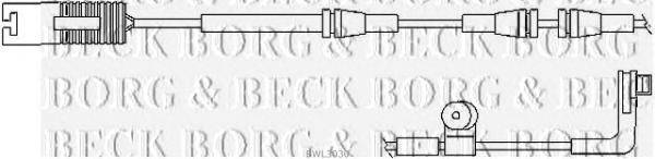 Сигнализатор, износ тормозных колодок BORG & BECK BWL3030