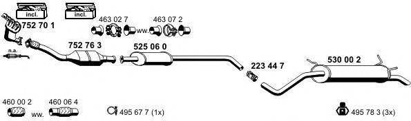 Система выпуска ОГ ERNST 100126