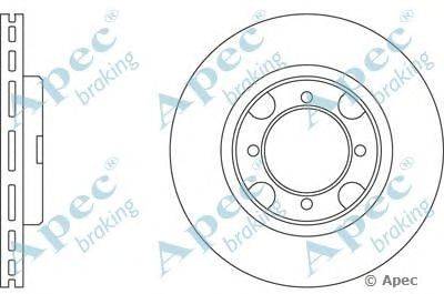 Тормозной диск APEC braking DSK121