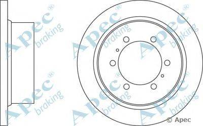 Тормозной диск APEC braking DSK2015