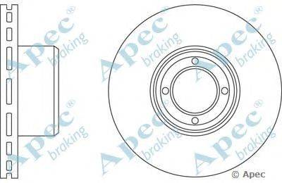 Тормозной диск APEC braking DSK202