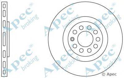 Тормозной диск APEC braking DSK2031