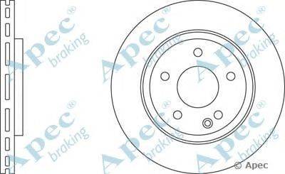 Тормозной диск APEC braking DSK2094