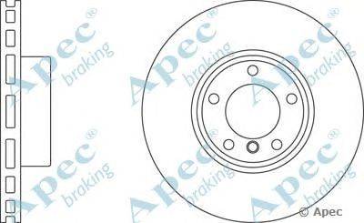 Тормозной диск APEC braking DSK2199