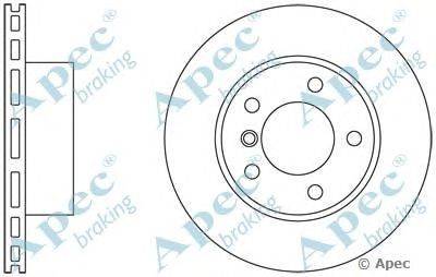 Тормозной диск APEC braking DSK2246