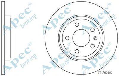 Тормозной диск APEC braking DSK2318