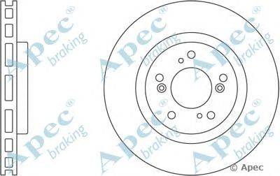 Тормозной диск APEC braking DSK2329