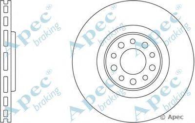 Тормозной диск APEC braking DSK2429