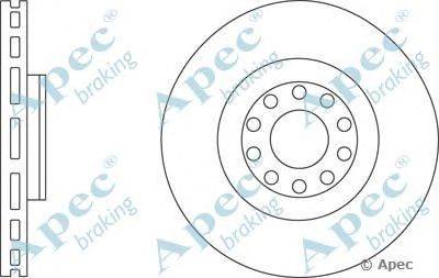 Тормозной диск APEC braking DSK2631