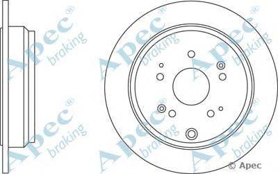 Тормозной диск APEC braking DSK2663