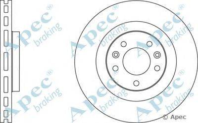 Тормозной диск APEC braking DSK2679
