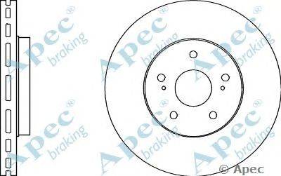 Тормозной диск APEC braking DSK2902