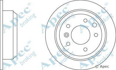 Тормозной диск APEC braking DSK719