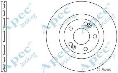 Тормозной диск APEC braking DSK790