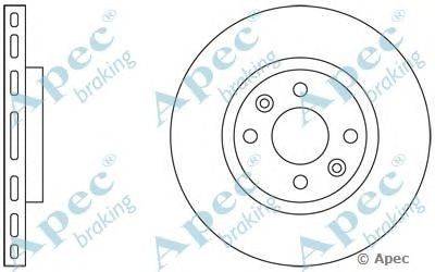 Тормозной диск APEC braking DSK826