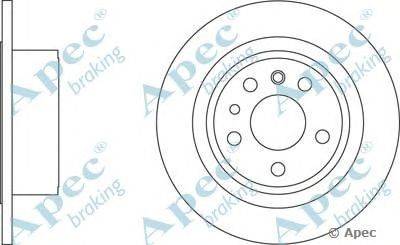 Тормозной диск APEC braking DSK926