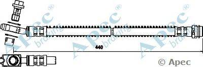 Тормозной шланг APEC braking HOS3743