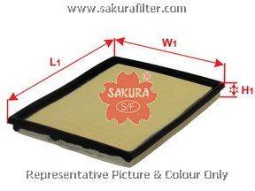 Воздушный фильтр SAKURA  Automotive A-2902