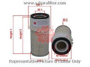 Воздушный фильтр SAKURA  Automotive AS-1014