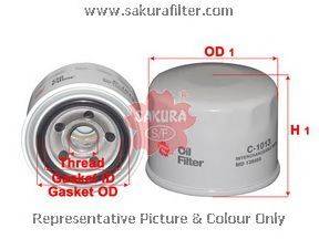 Масляный фильтр SAKURA  Automotive C-1013