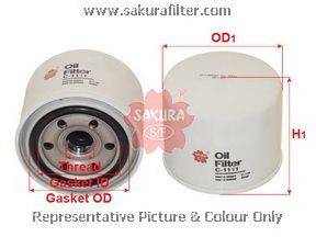 Масляный фильтр SAKURA  Automotive C1111