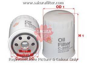 Масляный фильтр SAKURA  Automotive C-2807