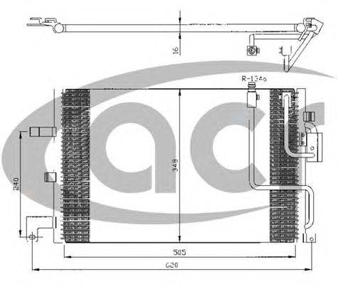 Конденсатор, кондиционер ACR 300273