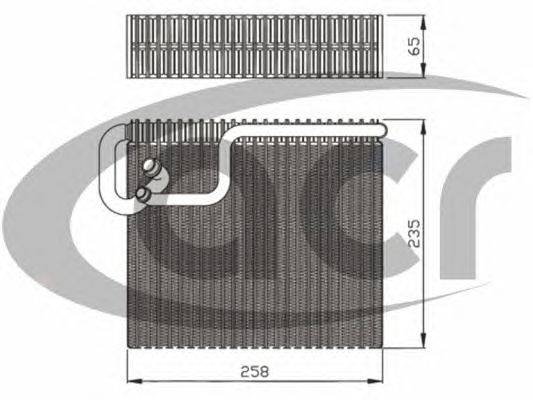 Испаритель, кондиционер ACR 310162