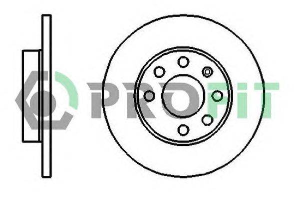 Тормозной диск PROFIT 5010-0116