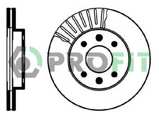 Тормозной диск PROFIT 50100158