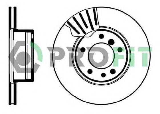 Тормозной диск PROFIT 50100211