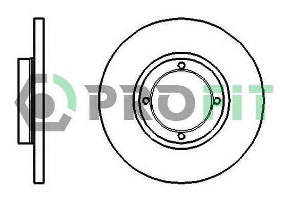 Тормозной диск PROFIT 50101076