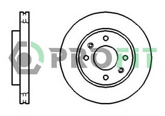 Тормозной диск PROFIT 5010-1270