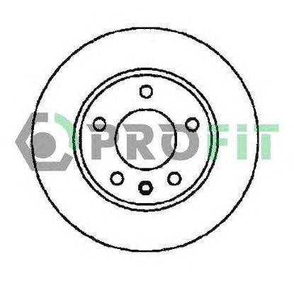 Тормозной диск PROFIT 5010-1311