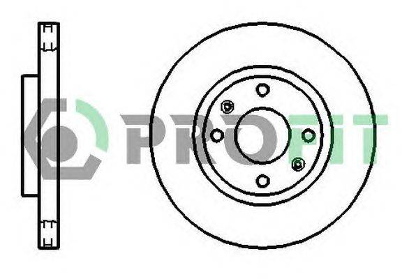Тормозной диск PROFIT 50101522