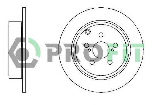 Тормозной диск PROFIT 5010-1406