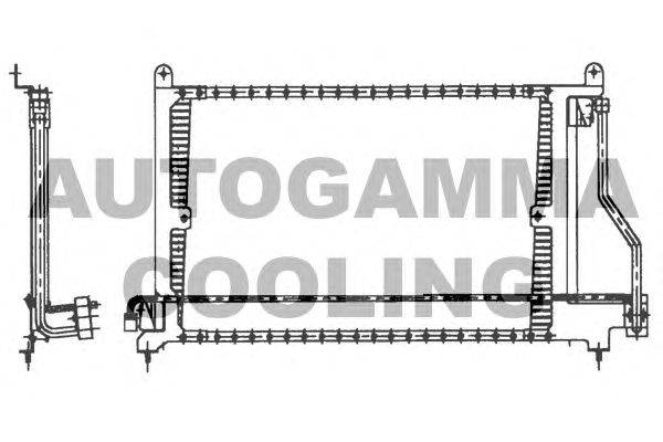 Конденсатор, кондиционер AUTOGAMMA 101716