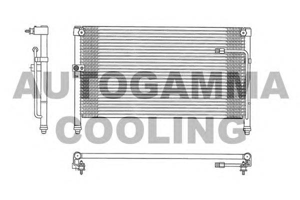 Конденсатор, кондиционер AUTOGAMMA 102676