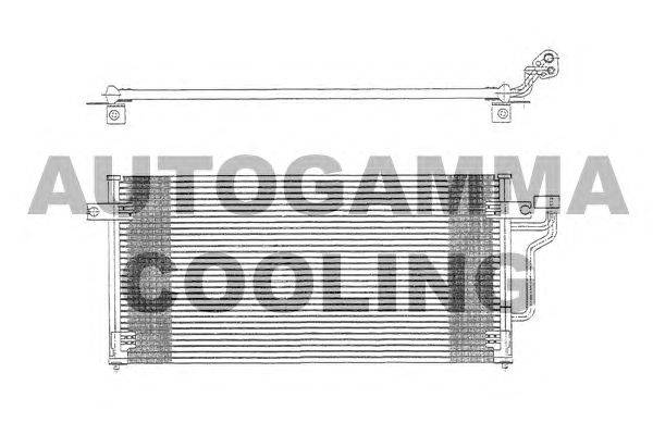 Конденсатор, кондиционер AUTOGAMMA 102711