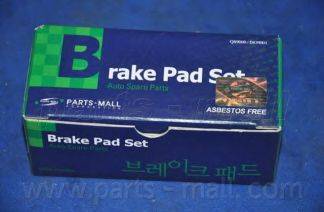 Комплект тормозных колодок, дисковый тормоз PARTS-MALL PKG-001