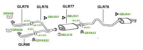 Система выпуска ОГ GT Exhaust 1024