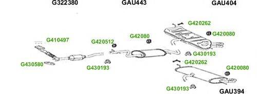 Система выпуска ОГ GT Exhaust 7627