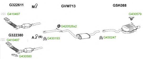 Система выпуска ОГ GT Exhaust 7934