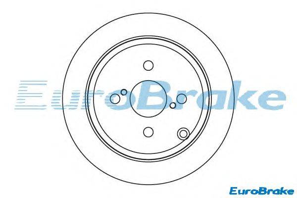Тормозной диск EUROBRAKE 5815204584