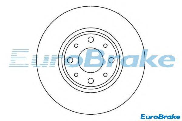 Тормозной диск EUROBRAKE 5815209921