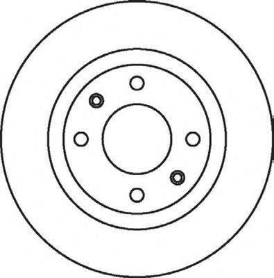Тормозной диск ROADHOUSE 6536