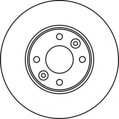 Тормозной диск BENDIX 562230B