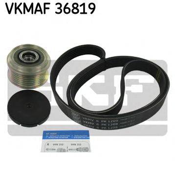 Поликлиновой ременный комплект SKF VKMAF36819
