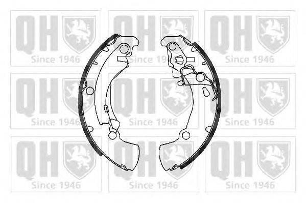 Комплект тормозных колодок QUINTON HAZELL BS1101